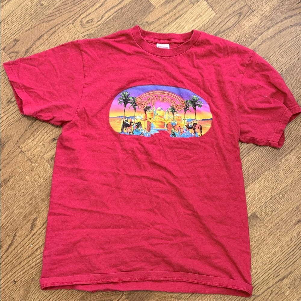 SS17 SUPREME ‘Mirage’ tshirt. Made in the USA.